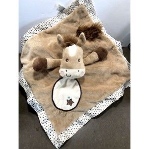 Douglas Baby Lovey Horse Plush Blanket Soft so cute!
